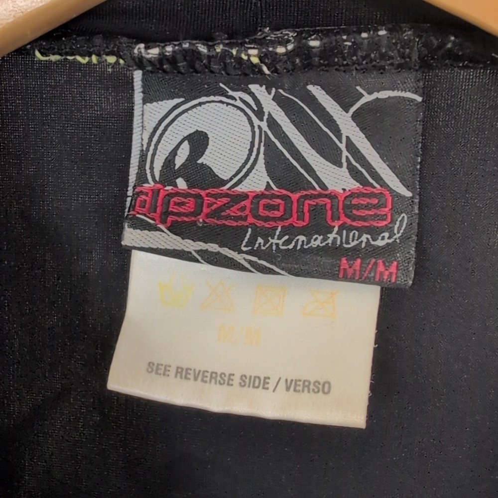 BLACK RIPZONE  RASHGUARD TOP SIZE MEDIUM - Picture 5 of 6